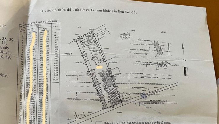 Bán nhà trọ Vườn Lài Phường An Phú Đông Quận 12, 1101.5m2, giá chỉ 4x tỷ